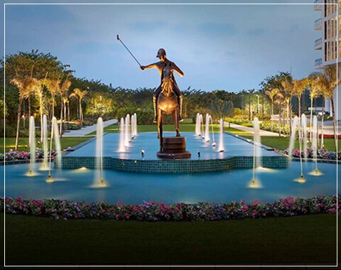 m3m polo suites location map